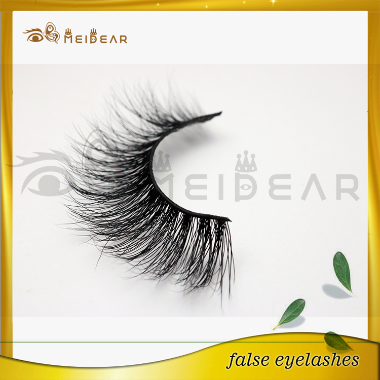 High quality own brand soft band long eyelashes mink lashes